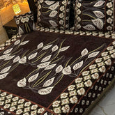 Fancy Velvet Bed Sheet Set - 4 Pieces  FVB 230